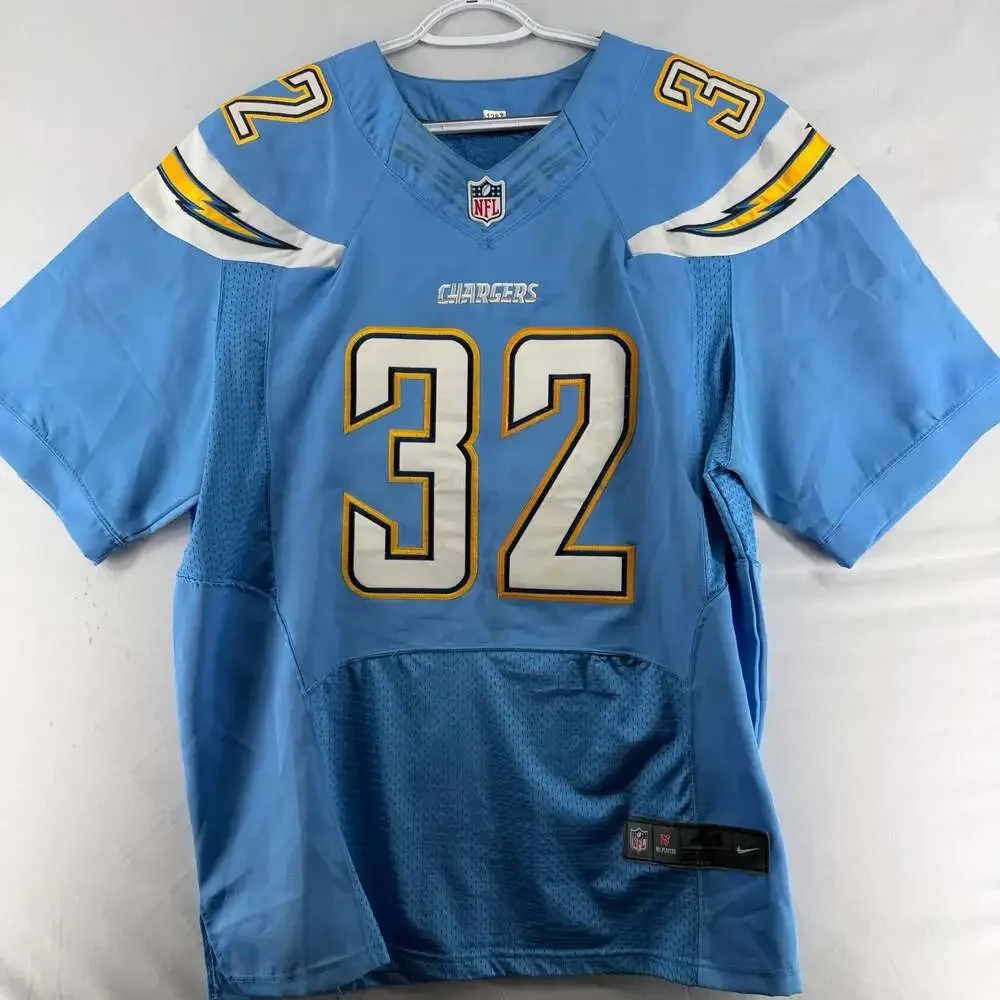 1287 Large Nike San Diego Chargers Eric Weddle #32 Powder Blue Jersey